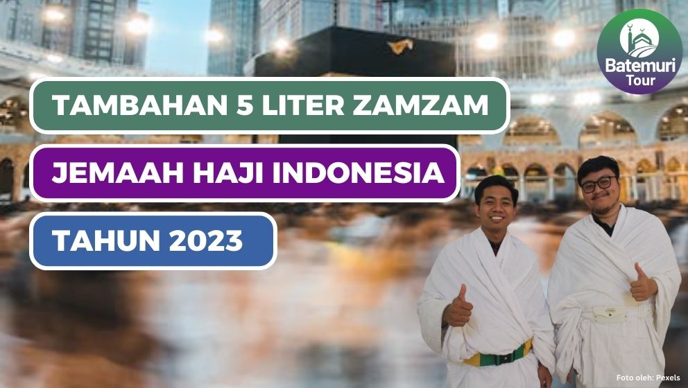 Haji 2023 Dapat 10 Liter Air Zam-zam, PPIH  Sudah Kirim 90 Ribu Galon Air Zamzam Tambahan ke Indonesia